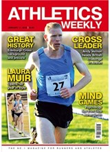 Athletics Weekly 11.01.18. front cover